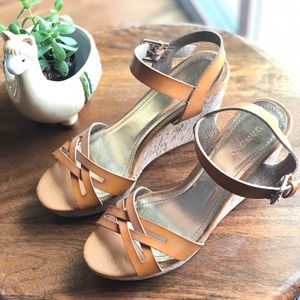 Bamboo Wedge Sandal